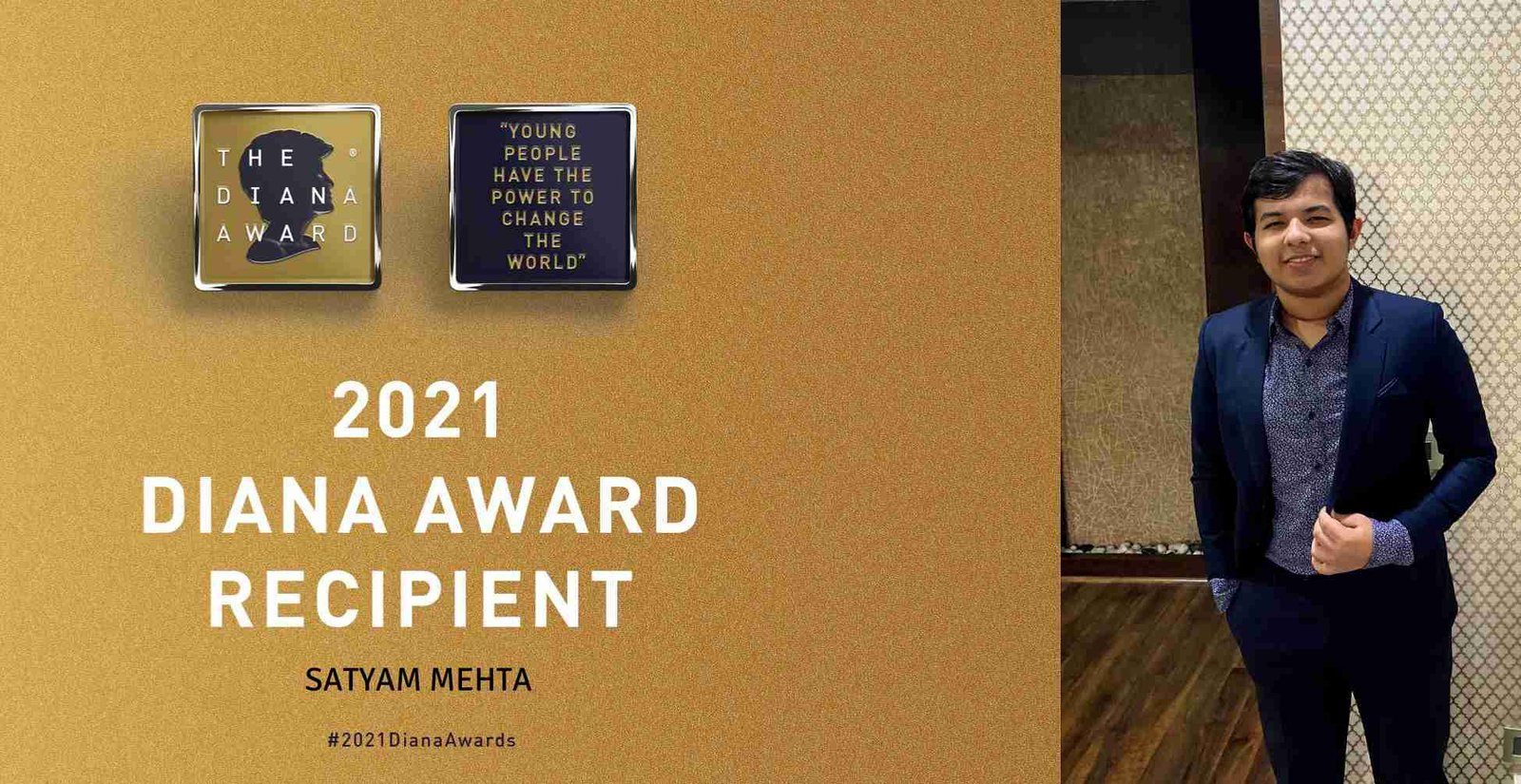 Amity Noida student wins coveted Diana Award for social entrepreneurship success
