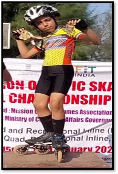 BHIS, Malad student’s skating feat wins him entry into upcoming Goa national championship