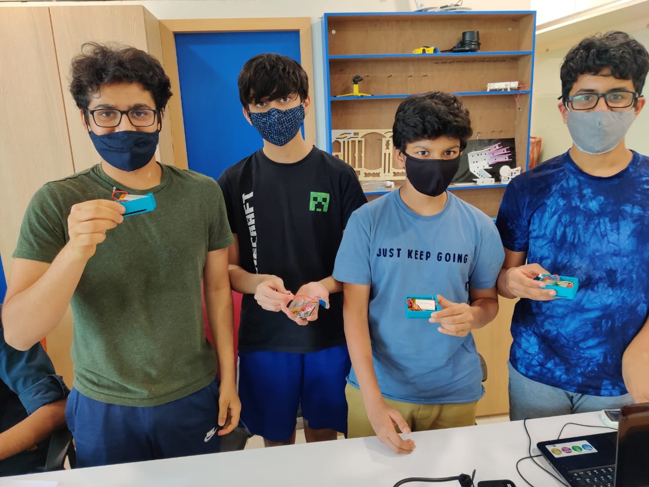 ABWA student team innovates ‘SAATHI’ for elderly