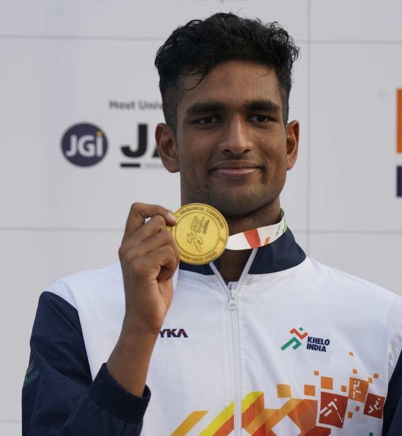 Komal Kohar of MDU wins first gold at KIUG, Ann Mariya sets new record in Clan & Jerk