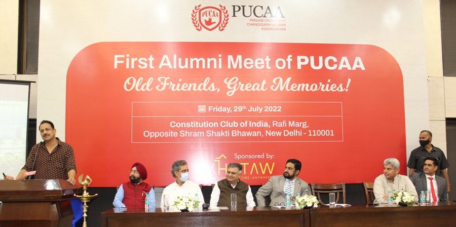 Panjab University, Chandigarh Alumni Association (PUCAA) launched