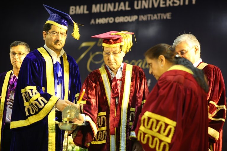 BML Munjal University’s 7th Convocation: Kumar Mangalam Birla conferred Honorary Doctorate Degree (Honoris Causa)