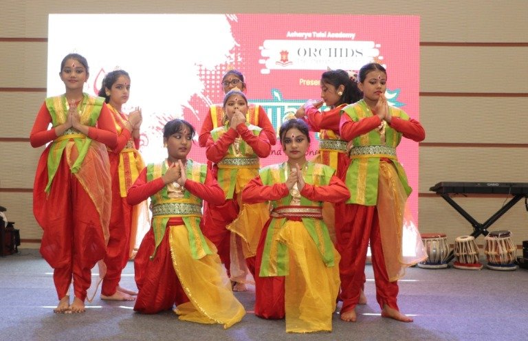 PUJARPAN ’22 by students of Orchids -The International School adds new dimension to Durga Puja celebration