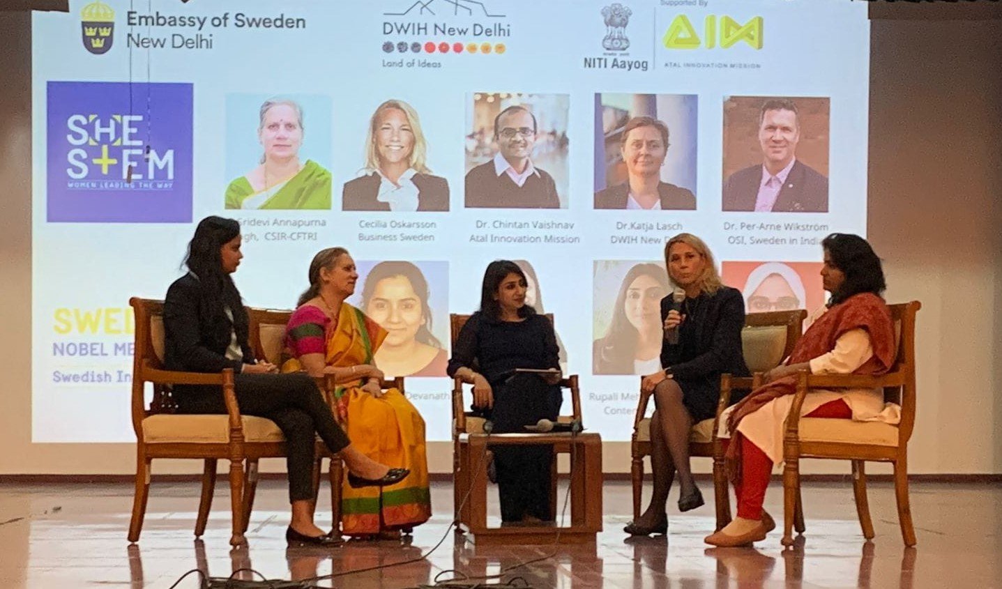 Sweden India Nobel Memorial Week: SHE STEM 2022 encourages students to ‘Unleash their imagination’