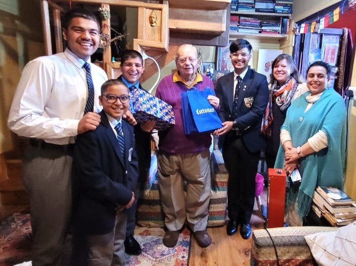 Cottonians meet Ruskin Bond, a BCS alumnus; hear him first-hand