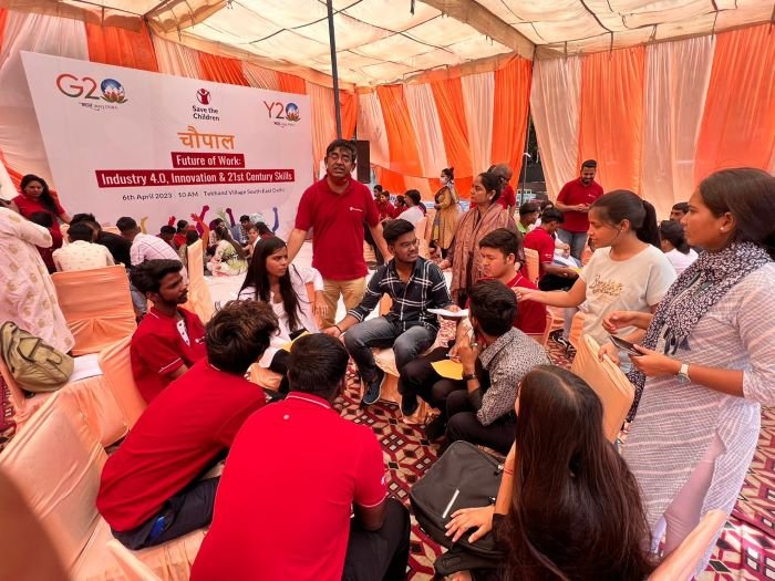 Bal Raksha Bharat hosts Y-20 Chaupals, Future of Work – Industry 4.0, Innovation and 21st Century Skills areas of conversations