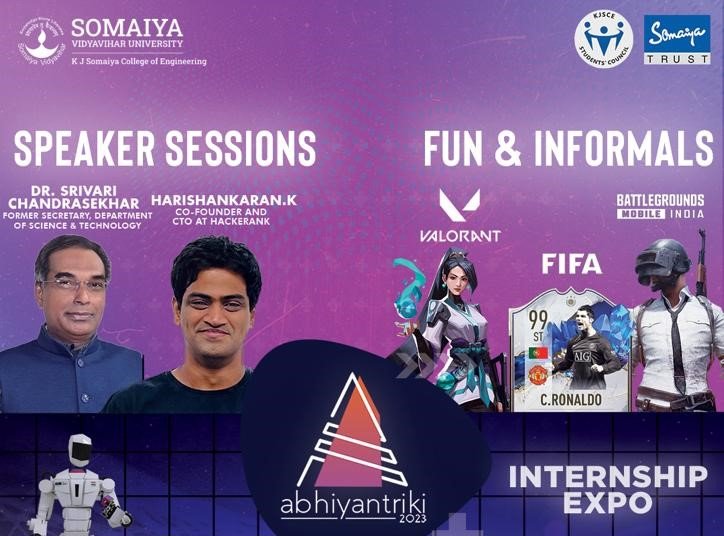 Abhiyantriki 2023: the Annual Technical Festival of KJ Somaiya College of Engineering becoming a big celebration