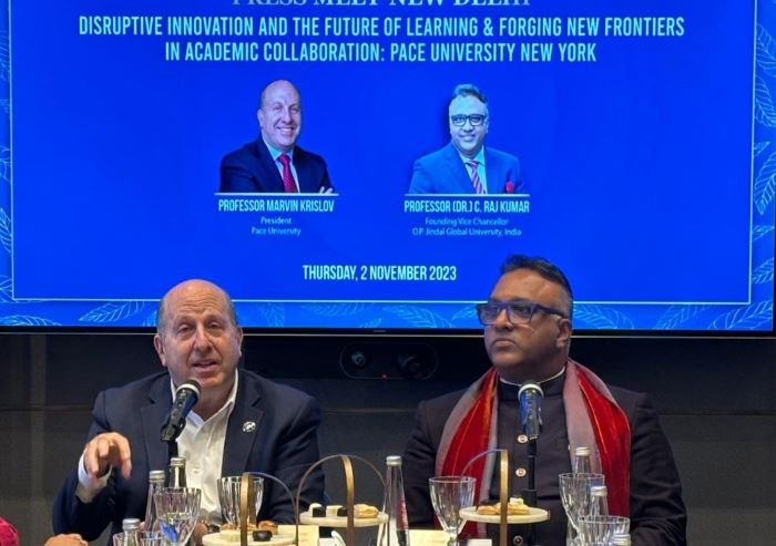 O.P. Jindal Global University enters into twinning and dual degree agreements with Pace University New York