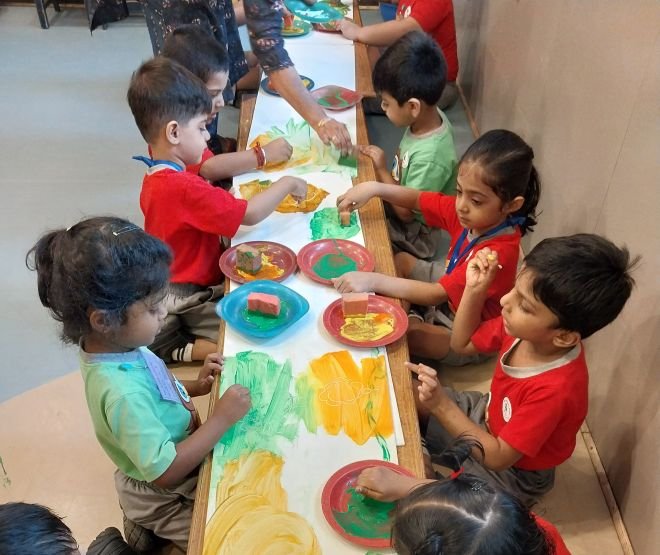 Bloomingdales Pre-Primary celebrates World Art Day with Van Gogh-inspired Activities