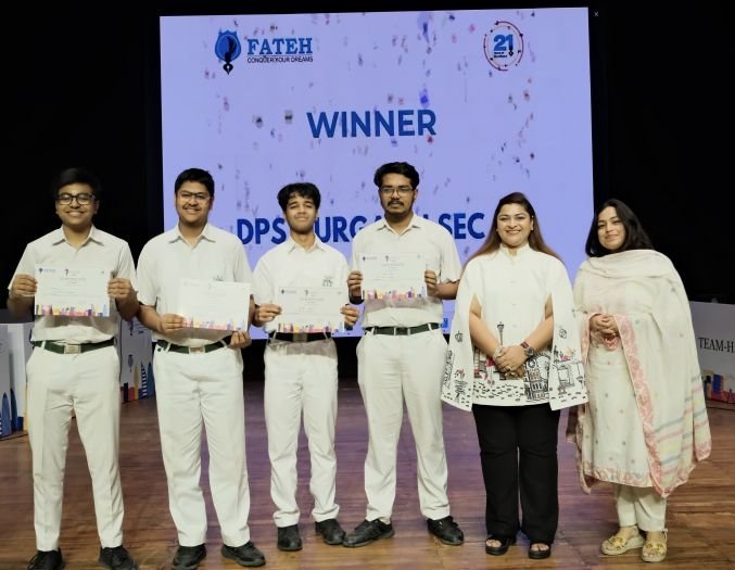 DPS, Sect 45, Gurugram wins Fateh Education’s ‘Quest to Conquer 2025’ Quiz