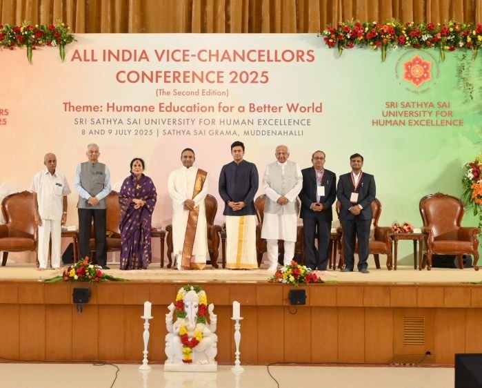 2nd edition of All-India Vice-Chancellors Conference 2025 by Sri Sathya Sai University for Human Excellence calls to humanise and divinise education