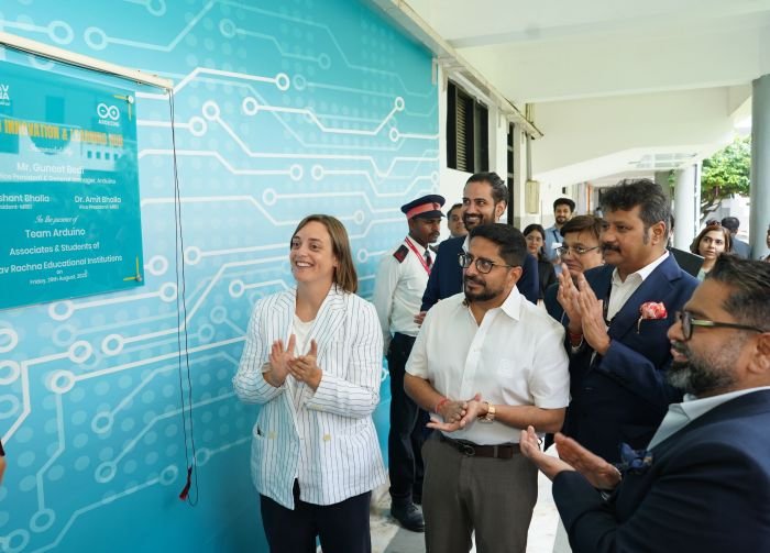 Arduino launches the Innovation & Learning Hub (AILH) at Manav Rachna, Faridabad