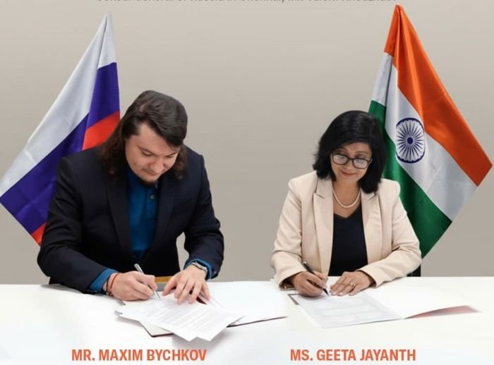 Chaman Bhartiya School Bengaluru Signs MoC with Lobachevsky Lyceum