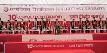 Galgotias University celebrates 6656 graduates at its 10th Convocation Ceremony