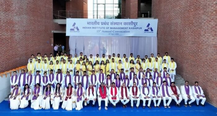 IIM Kashipur Honours 546 Graduates at its 13th Convocation, percentage of women graduates rises