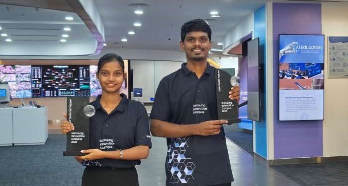 2 Chennai Students earn National recognition in AI & IoT courses under  Samsung Innovation Campus (SIC)