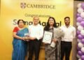 Global Cambridge Dedicated Teacher Award goes to India as Soma Mandal wins the competition
