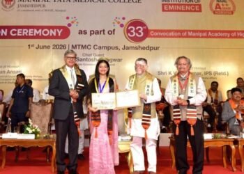 Manipal Tata Medical College Jamshedpur conducts Its first Graduation Ceremony