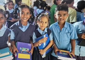 SRI-B’s Notebook Initiative reaches over 2 lakh students across Karnataka