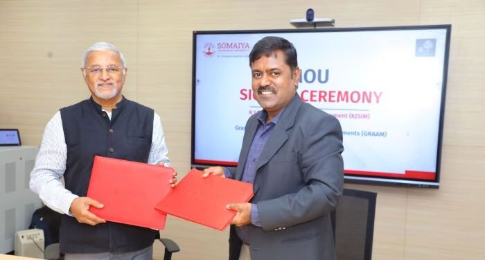 KJSIM  signs MoU with GRAAM to strengthen Academic and Social Impact collaboration