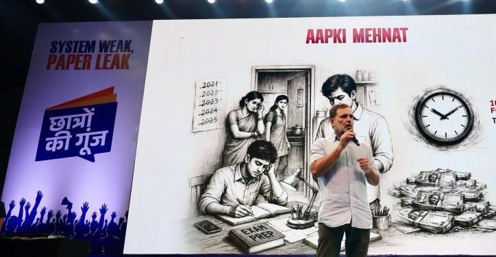 Congress Bets on Students: Rahul Gandhi’s ‘Chhatron Ki Goonj’ Seeks to Turn Education into a National Political Issue