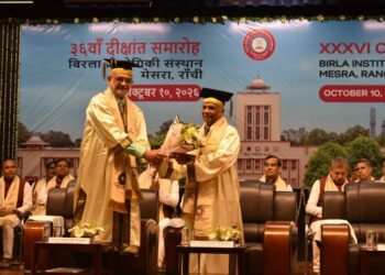 BIT Mesra hosts 36th Convocation, 2,984 graduates receive degrees