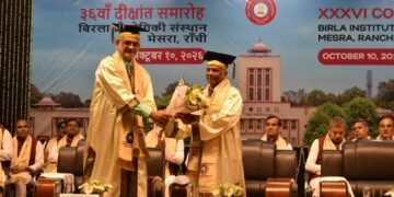 BIT Mesra hosts 36th Convocation, 2,984 graduates receive degrees